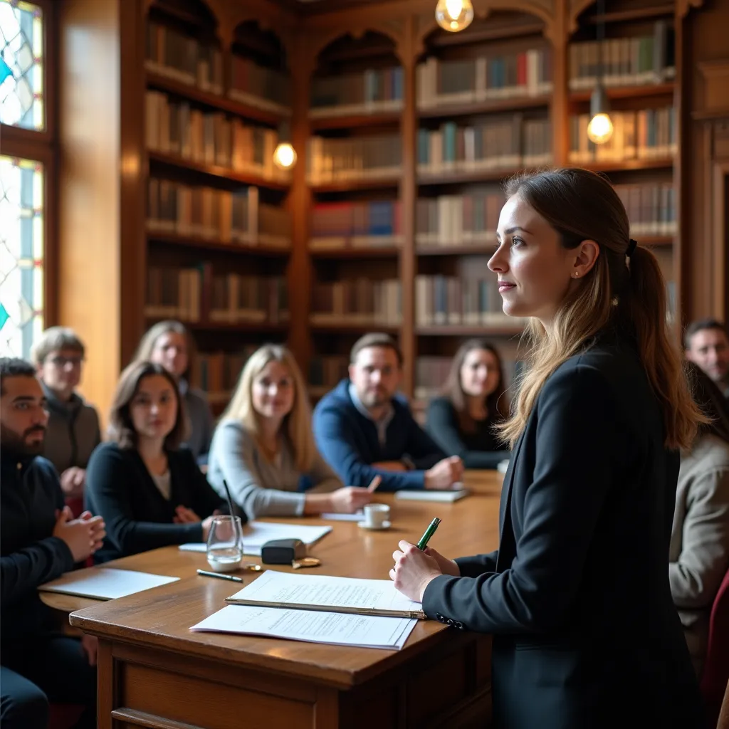 Rodzina siedząca przy stole, planująca wydatki na edukację dzieci.