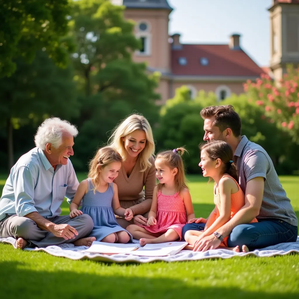 Uśmiechnięta para emerytów podróżująca po Polsce, zrealizowana dzięki oszczędnościom.